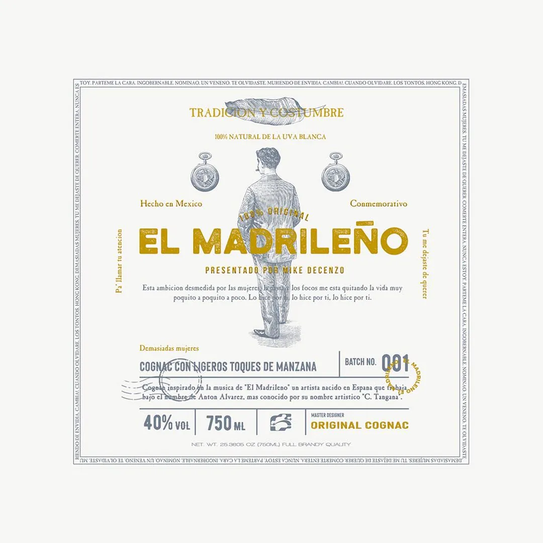 Packaging para Cognac El Madrileño