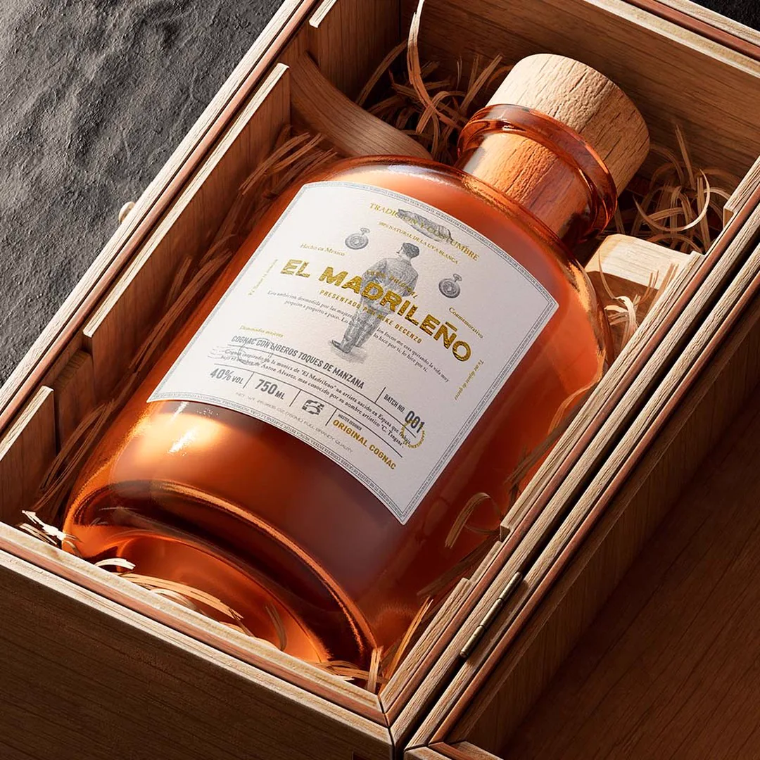 Packaging para Cognac El Madrileño