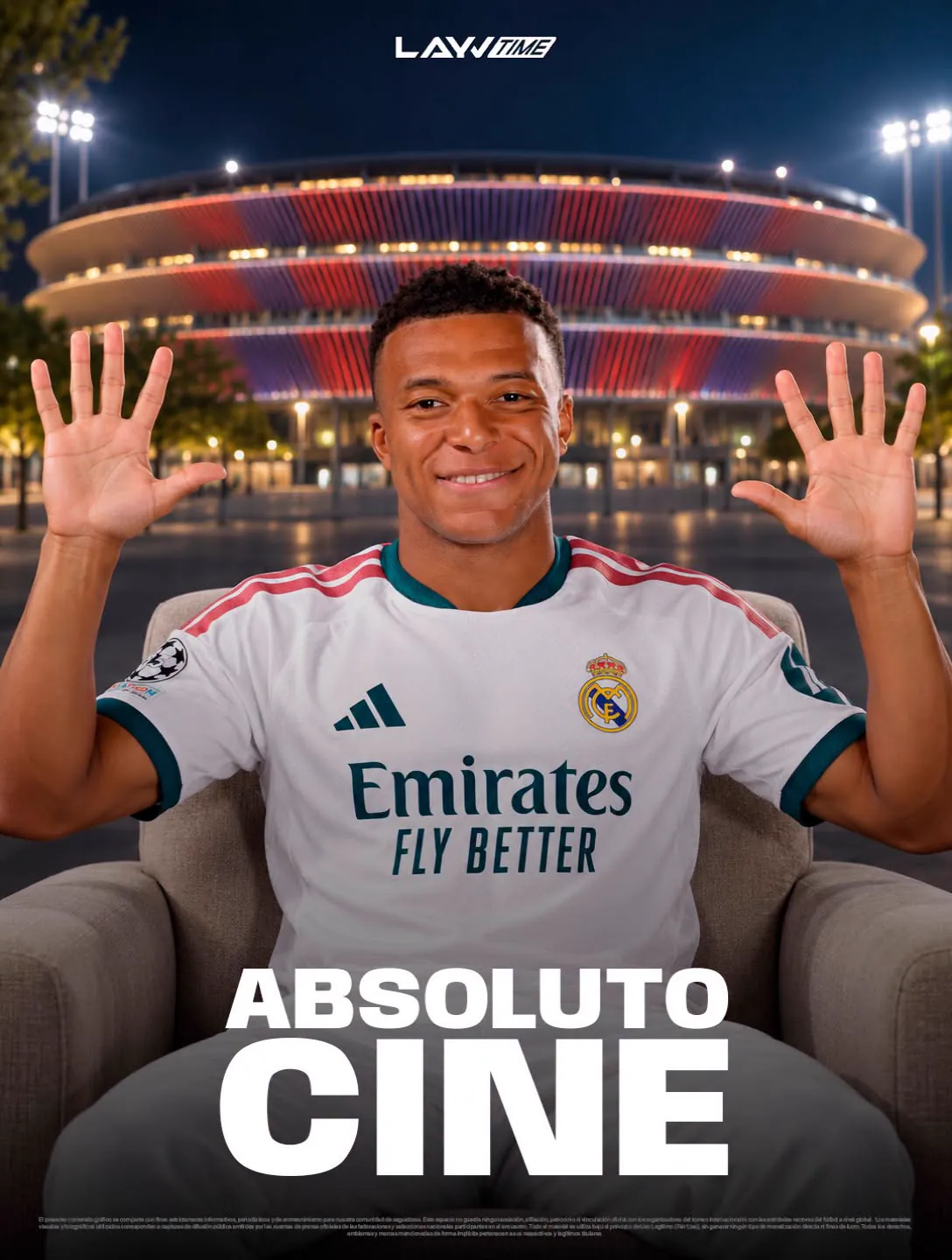 Absoluto cine, contenido viral de fútbol para Layvtime