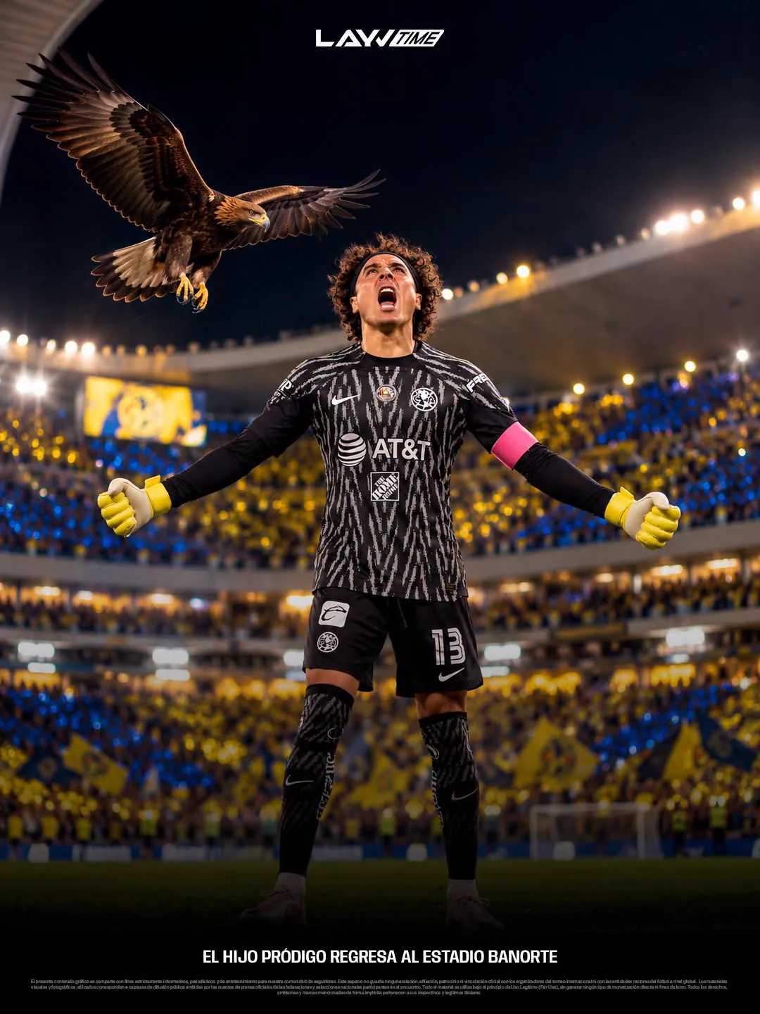 Memo Ochoa regresa al Estadio Banorte, contenido viral para Layvtime