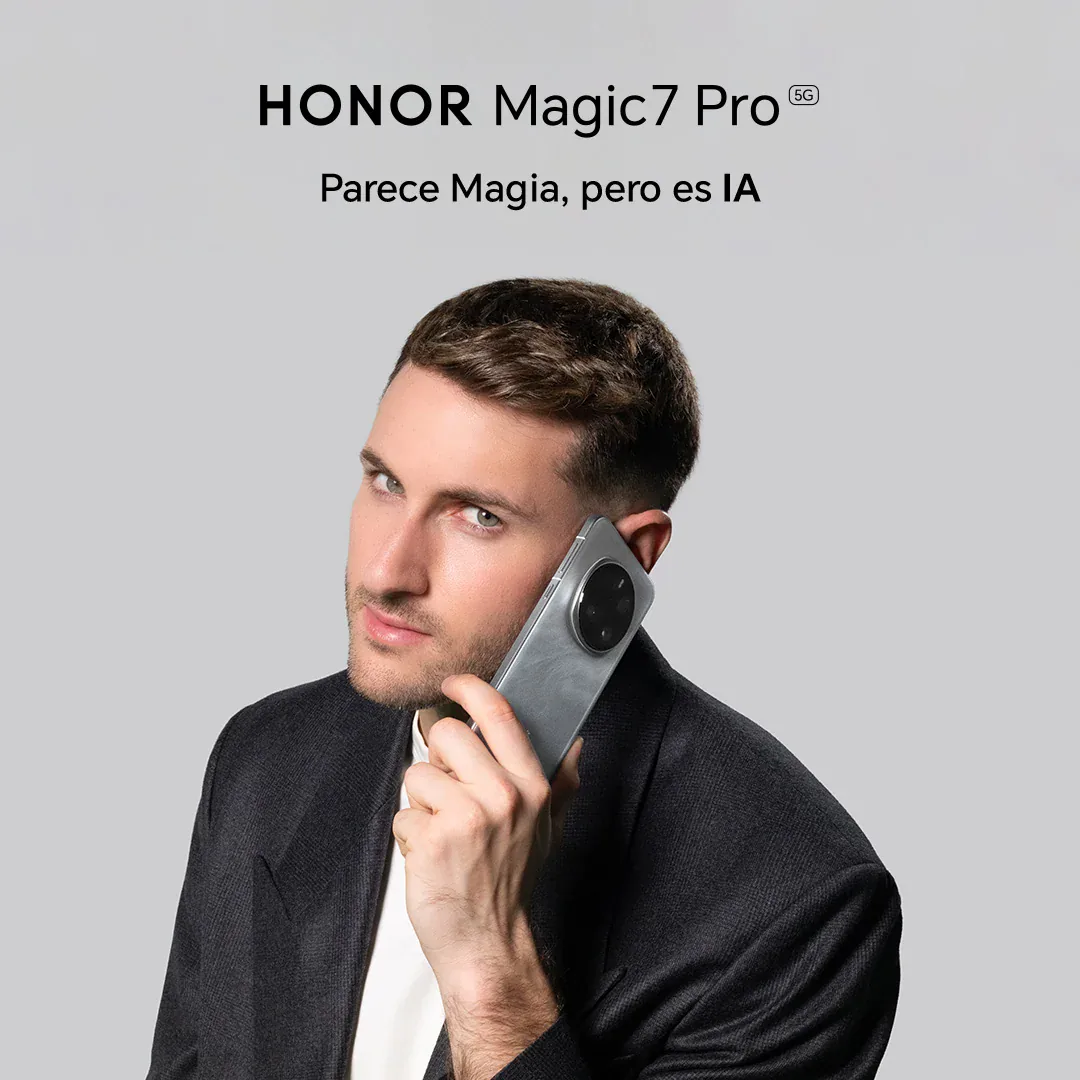 Presentación del HONOR Magic7 Pro con Santiago Giménez